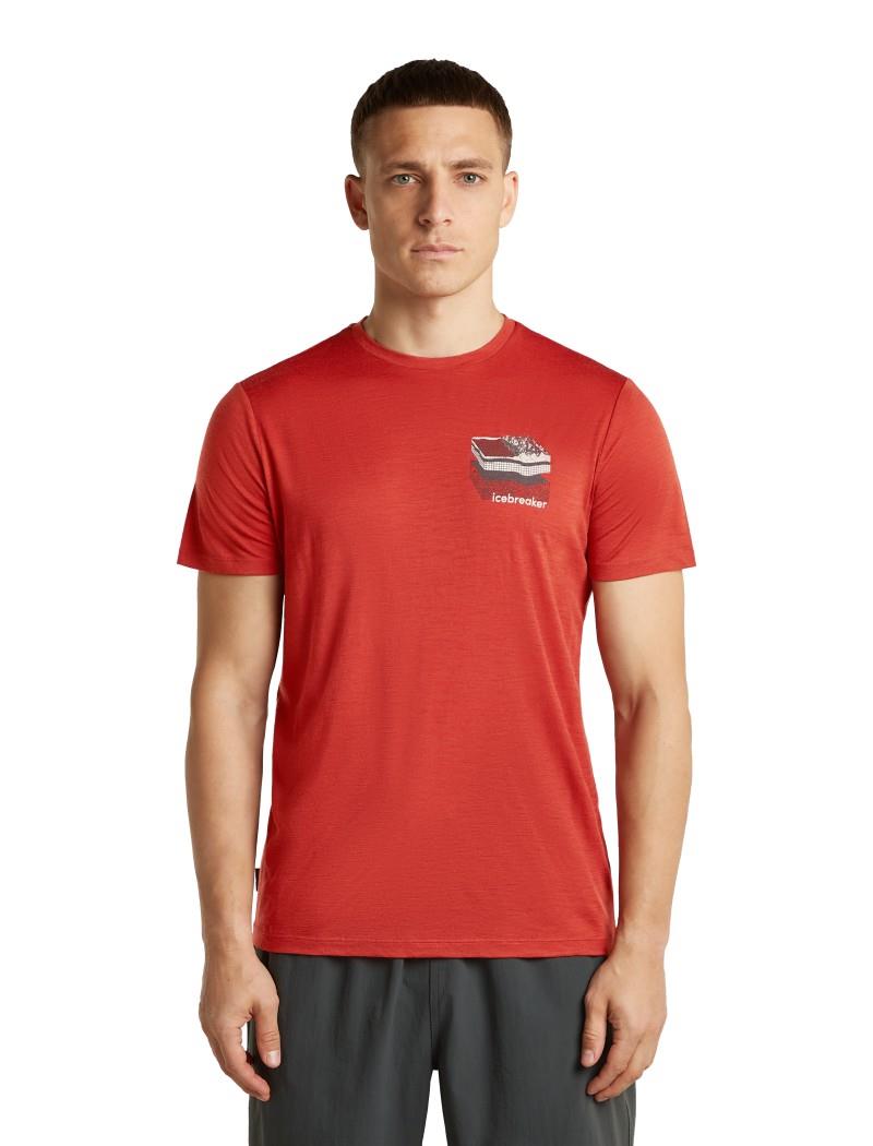 Merino 150 Tech Lite SS Tee - Evolving Layers - Mens - agate 1