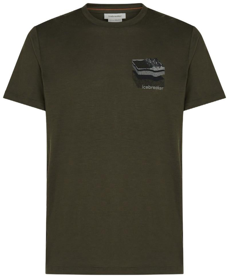 Merino 150 Tech Lite SS Tee - Evolving Layers - Mens - dk loden 1