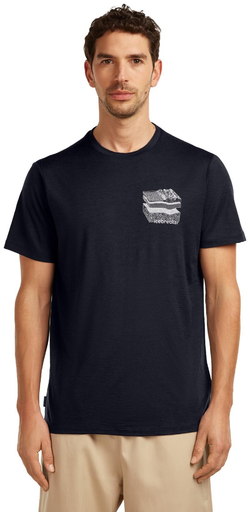 Merino 150 Tech Lite SS Tee - Evolving Layers - Mens - midnight navy 1