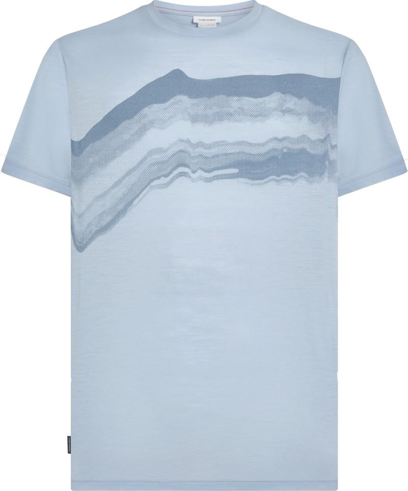 Merino 150 Tech Lite SS Tee - Getaway - Mens - zinc blue 1
