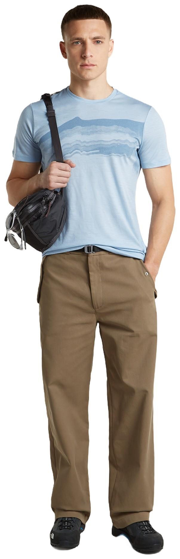 Merino 150 Tech Lite SS Tee - Getaway - Mens - zinc blue 1