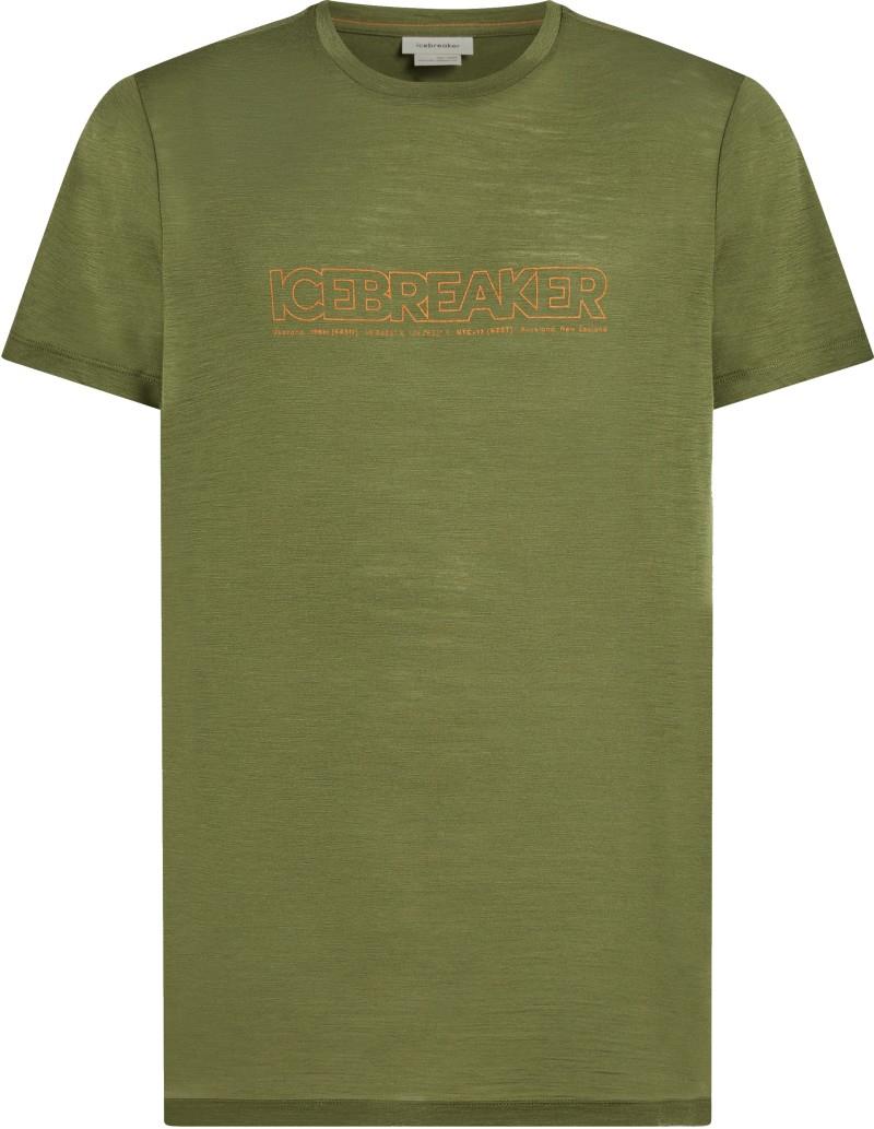 Merino 150 Tech Lite SS Tee - IB Coordinates - Mens - sphagnum 1