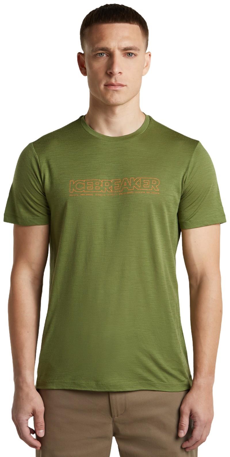 Merino 150 Tech Lite SS Tee - IB Coordinates - Mens - sphagnum 1