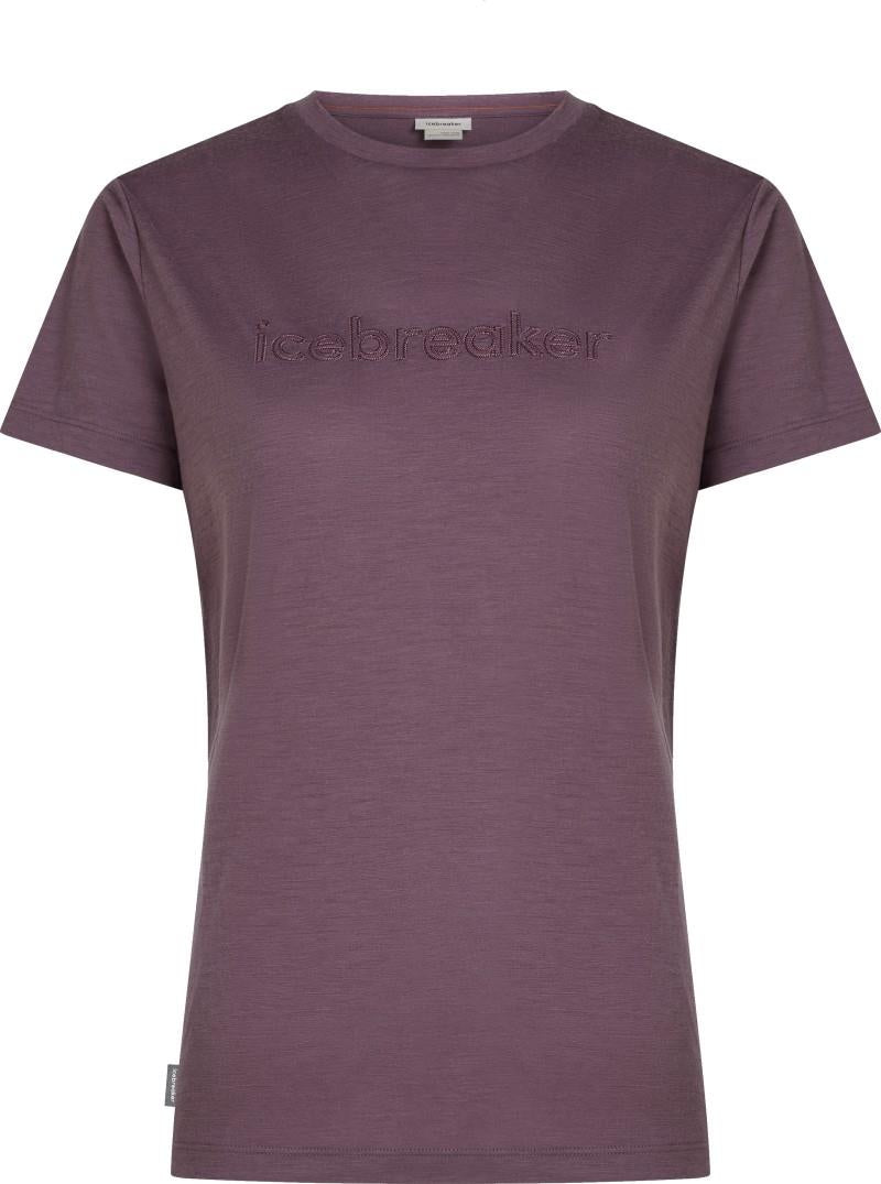 Merino 150 Tech Lite SS Tee - IB Stitchline - Womens - grey plum 1