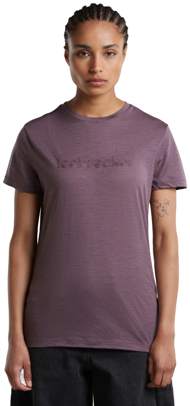 Merino 150 Tech Lite SS Tee - IB Stitchline - Womens - grey plum 1