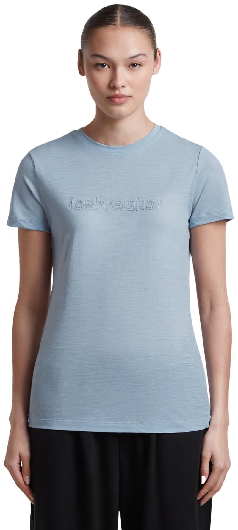 Merino 150 Tech Lite SS Tee - IB Stitchline - Womens - zinc blue 1