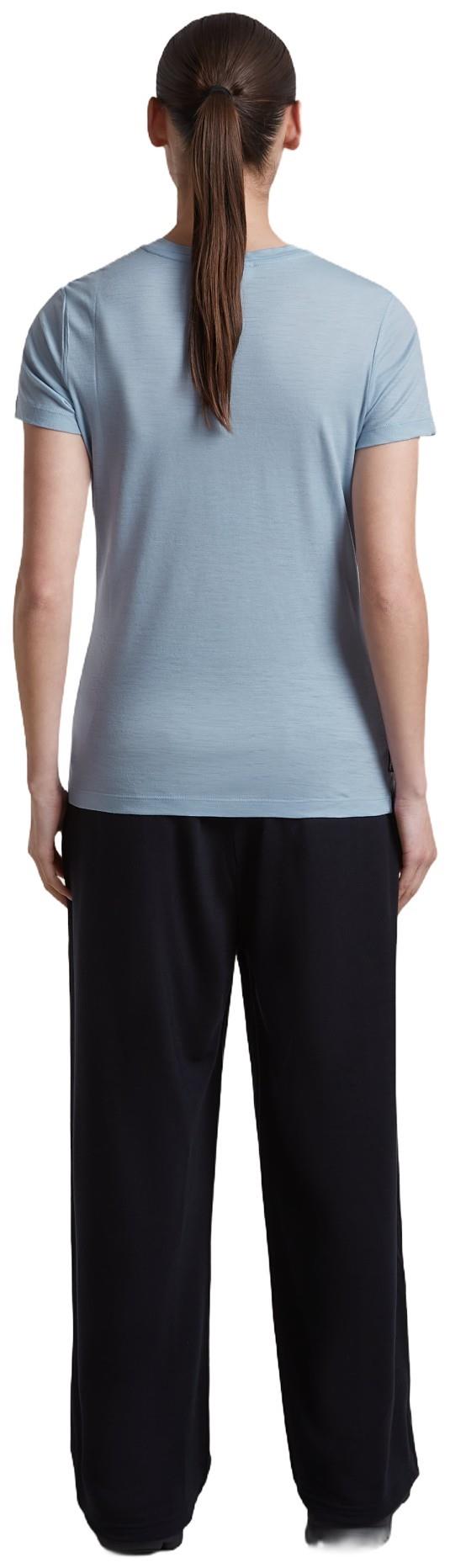 Merino 150 Tech Lite SS Tee - IB Stitchline - Womens - zinc blue 1