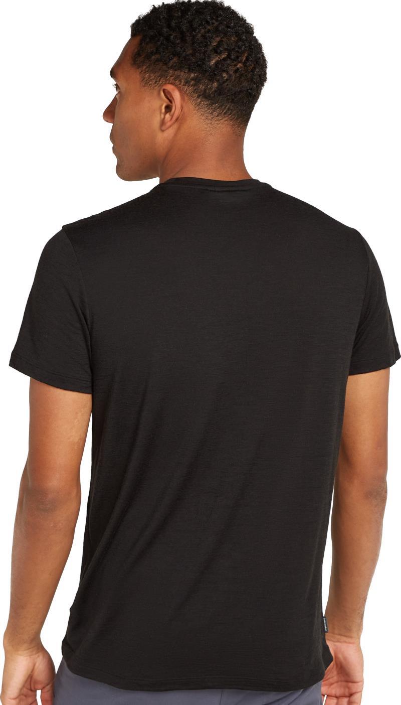 Merino 150 Tech Lite SS Tee - Natural Ski Tour - Mens - Black 3