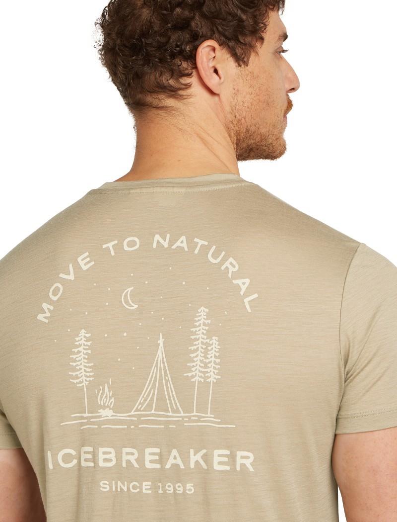 Merino 150 Tech Lite SS Tee - Peaceful Pass - Mens - flagstone 1