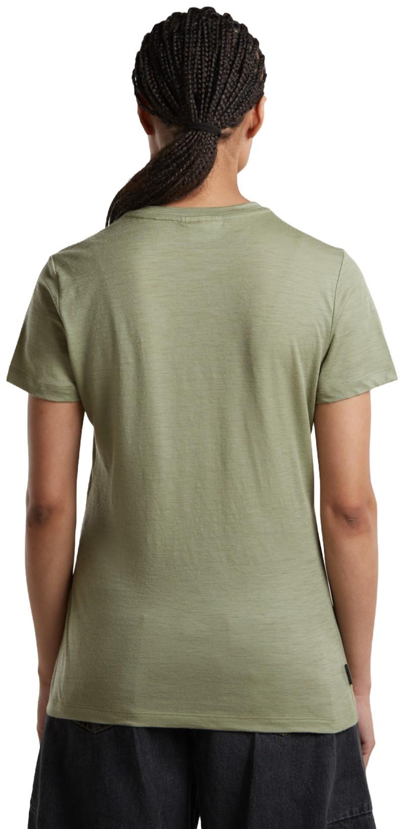 Merino 150 Tech Lite SS Tee - Peaceful Pass - Womens - lichen 1