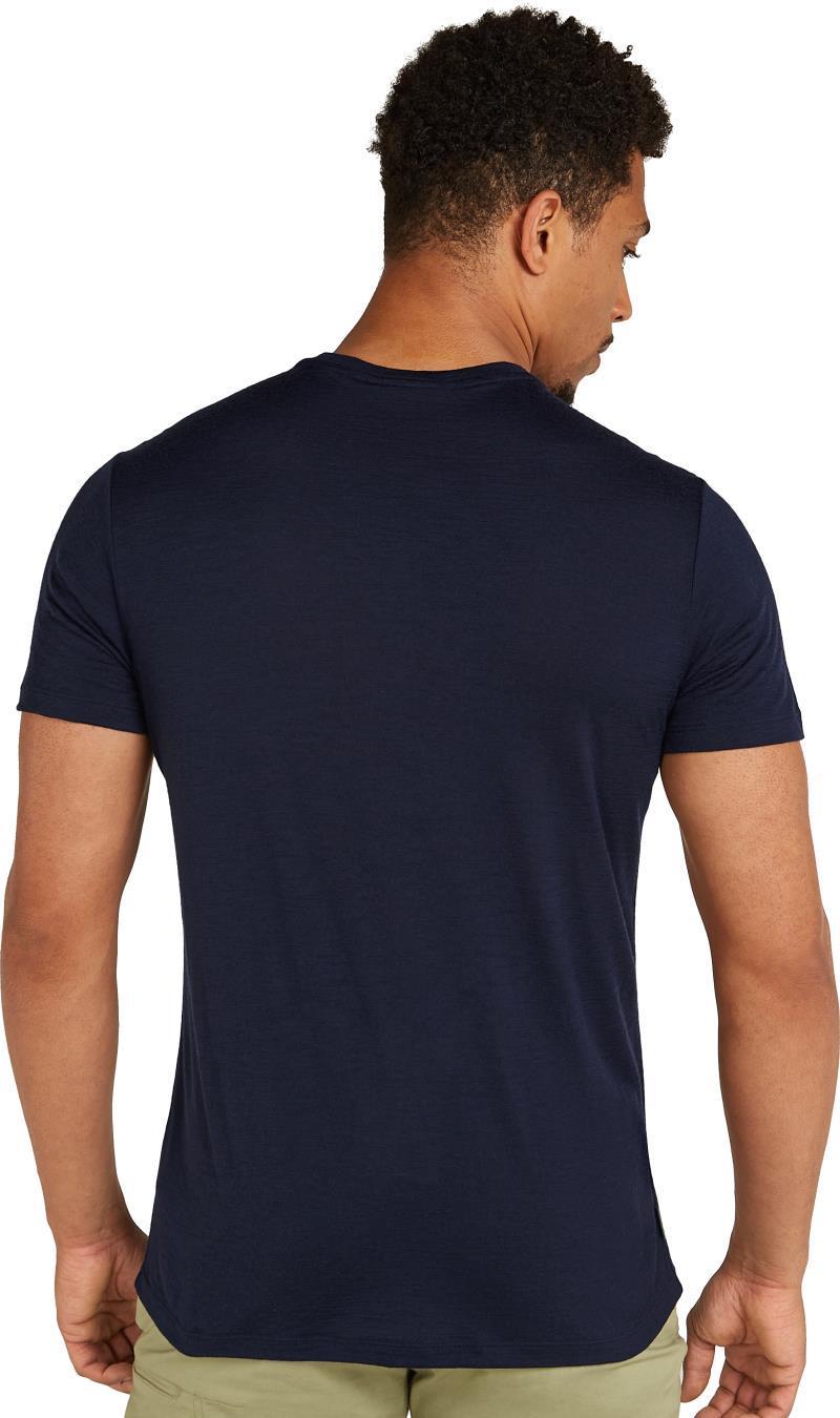 Merino 150 Tech Lite SS Tee - Polar Paddle - Mens - Midnight Navy 3