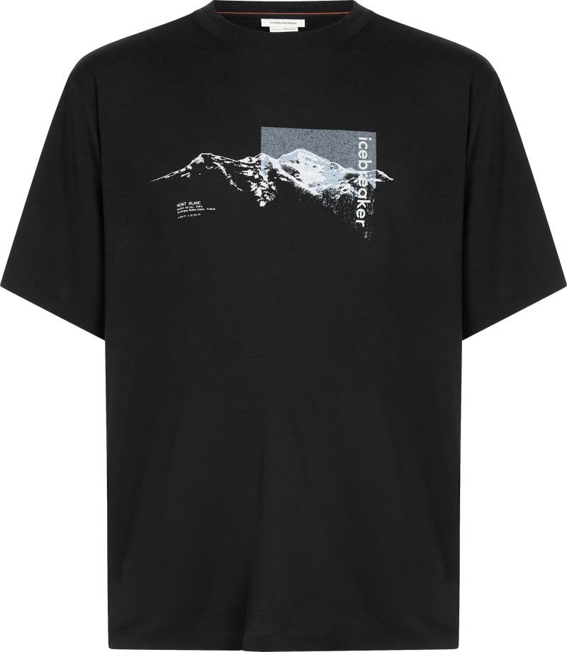 Merino 150 Tech Lite SS Tee - Pure Altitude - Mens - black 1