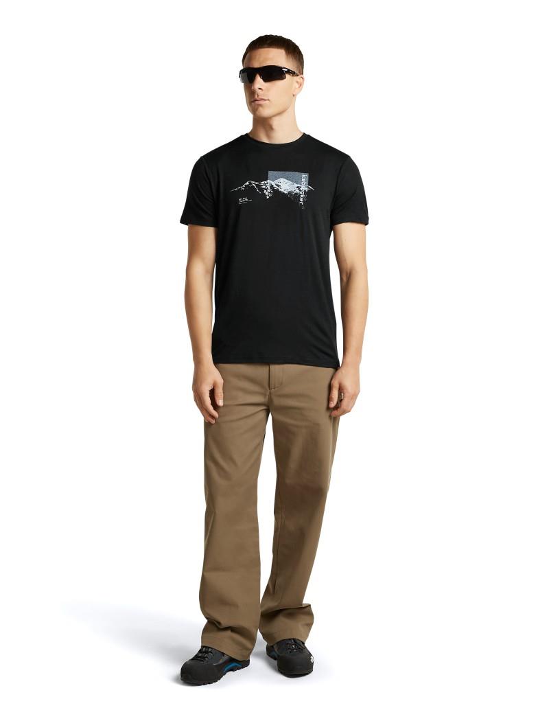 Merino 150 Tech Lite SS Tee - Pure Altitude - Mens - black 1