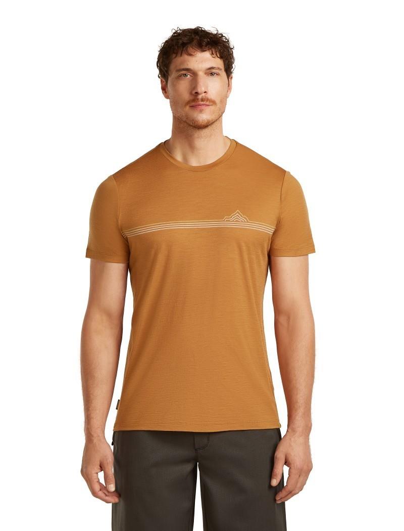 Merino 150 Tech Lite SS Tee - Range Stripes - Mens - trail 1