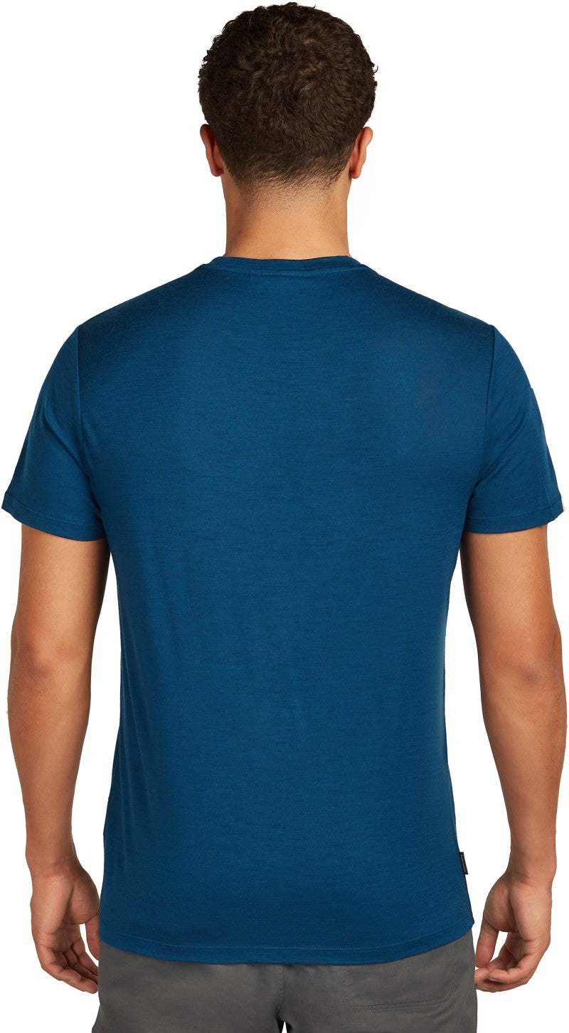 Merino 150 Tech Lite SS Tee - Snow Day - Mens - atlantis 1