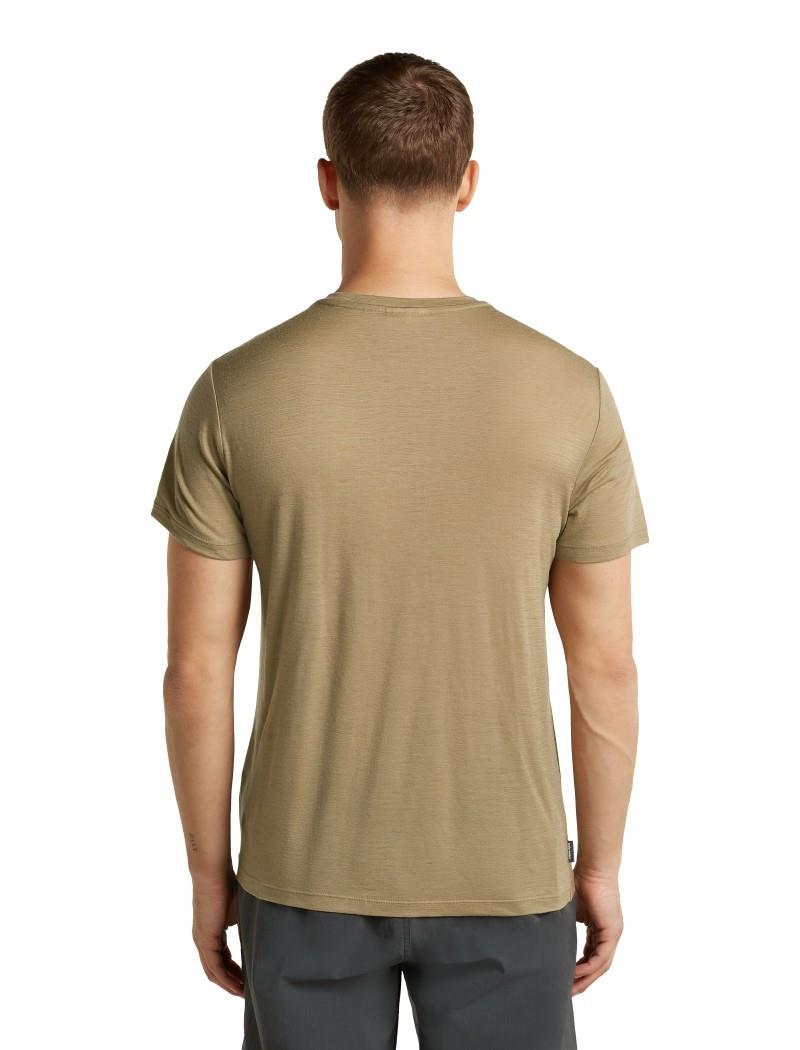 Merino 150 Tech Lite SS Tee - The Peaks - Mens - cumin 1