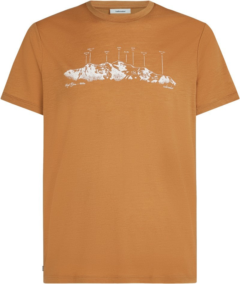 Merino 150 Tech Lite SS Tee - The Peaks - Mens - trail 1