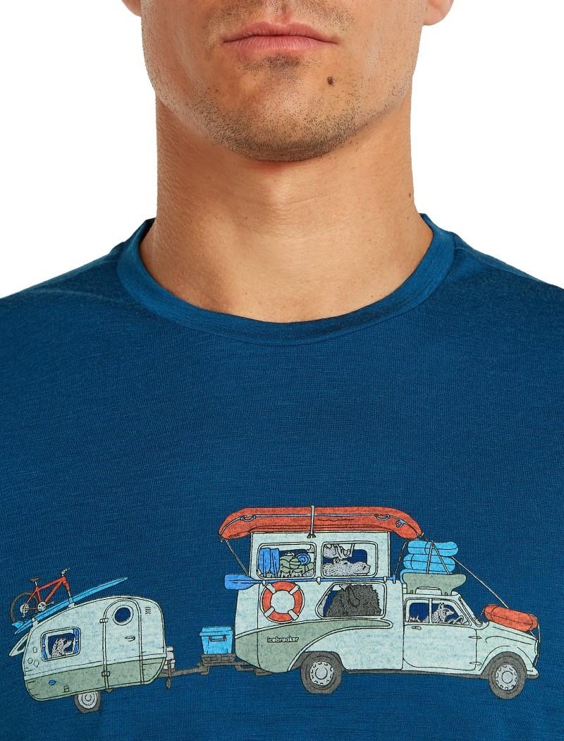 Merino 150 Tech Lite SS Tee - Transportage - Mens - atlantis 1