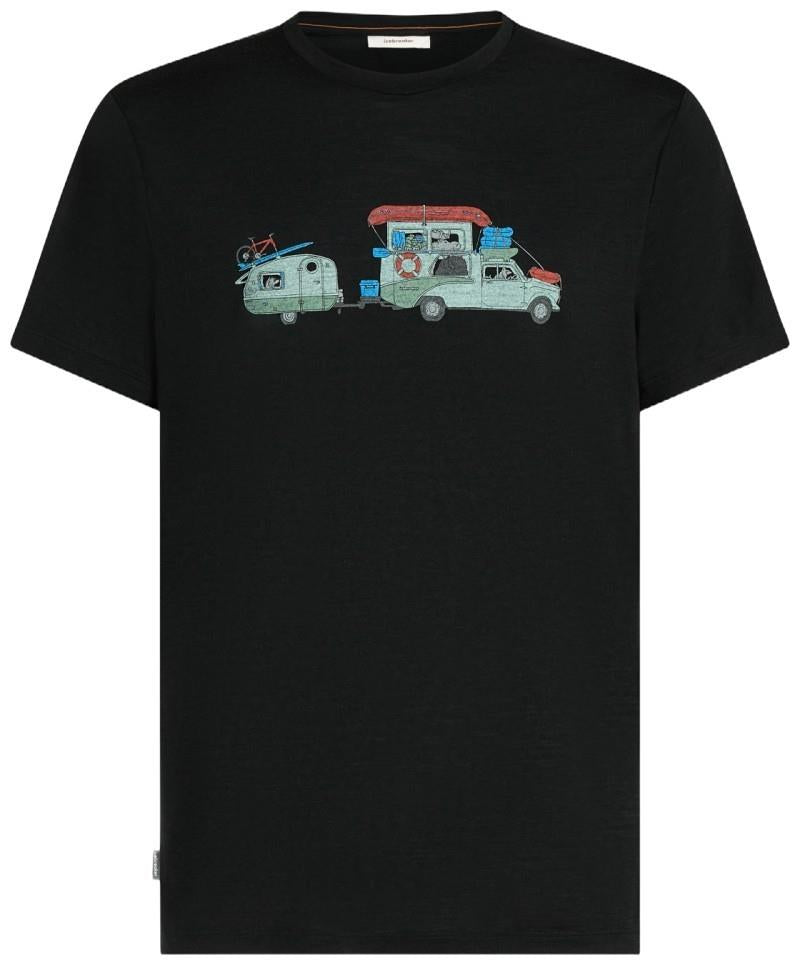 Merino 150 Tech Lite SS Tee - Transportage - Mens - black 1