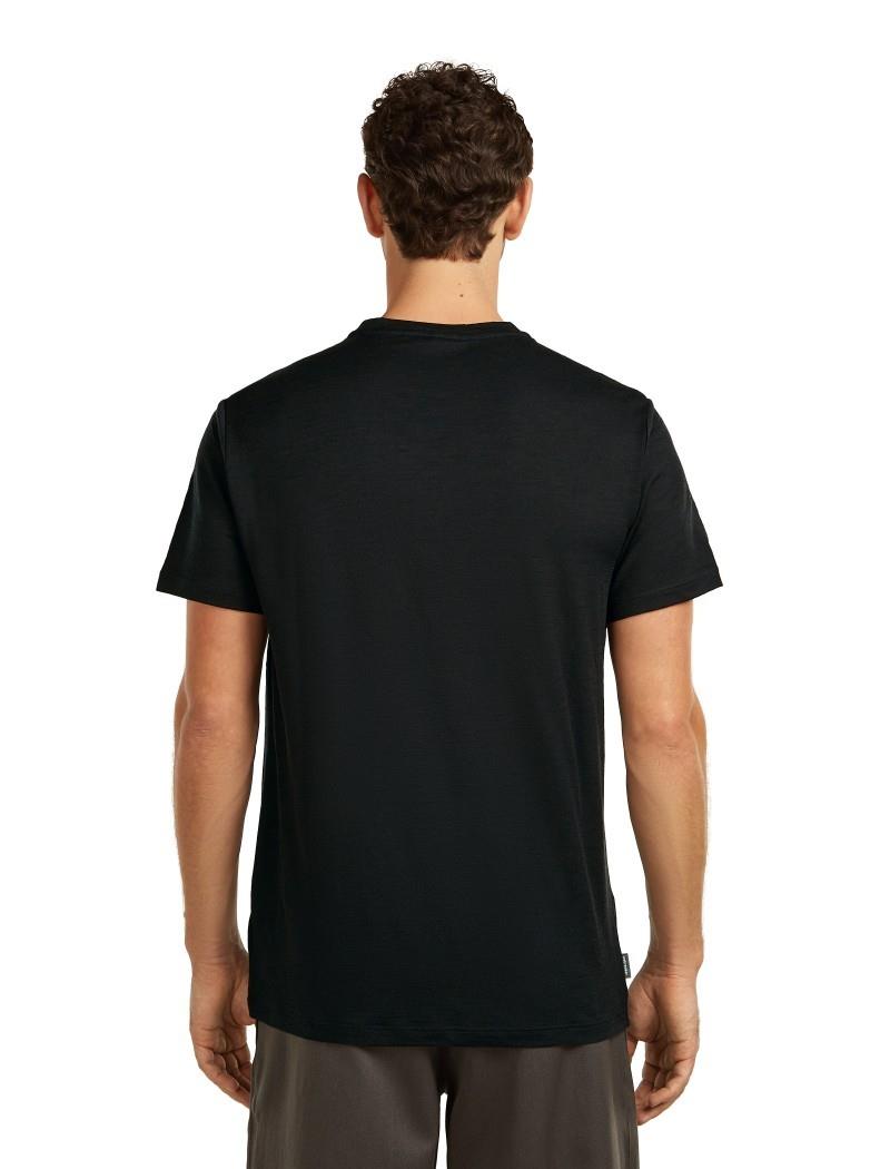 Merino 150 Tech Lite SS Tee - Transportage - Mens - black 1