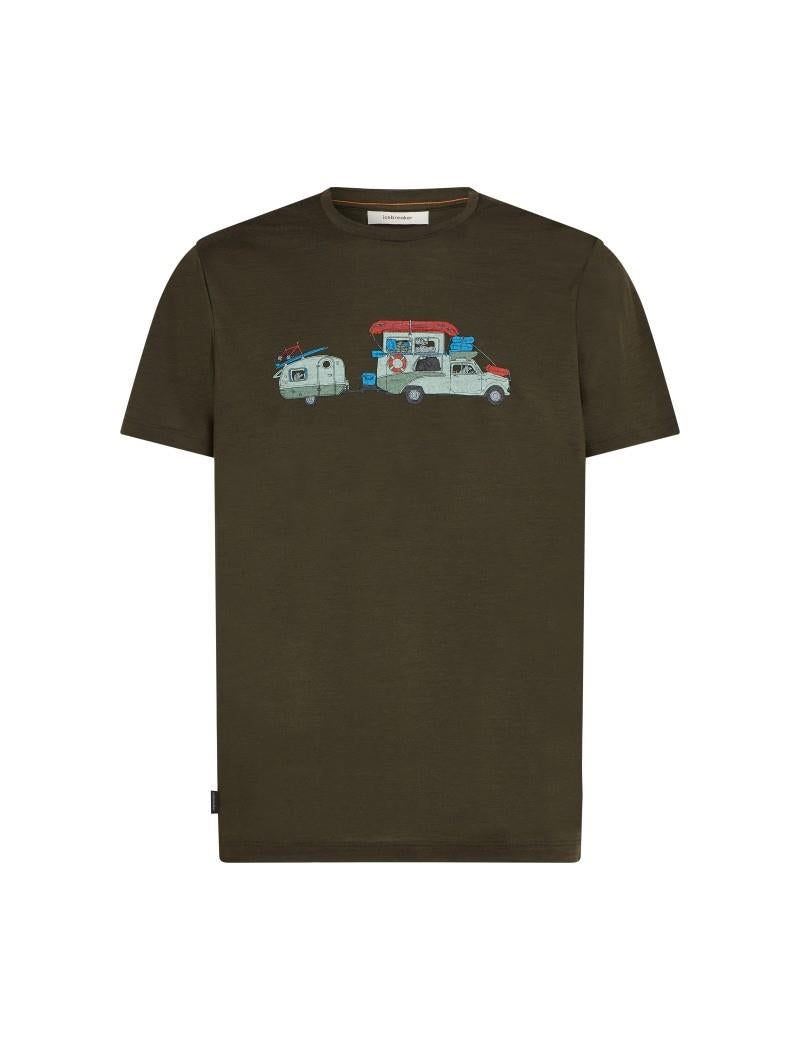 Merino 150 Tech Lite SS Tee - Transportage - Mens - dark loden 1