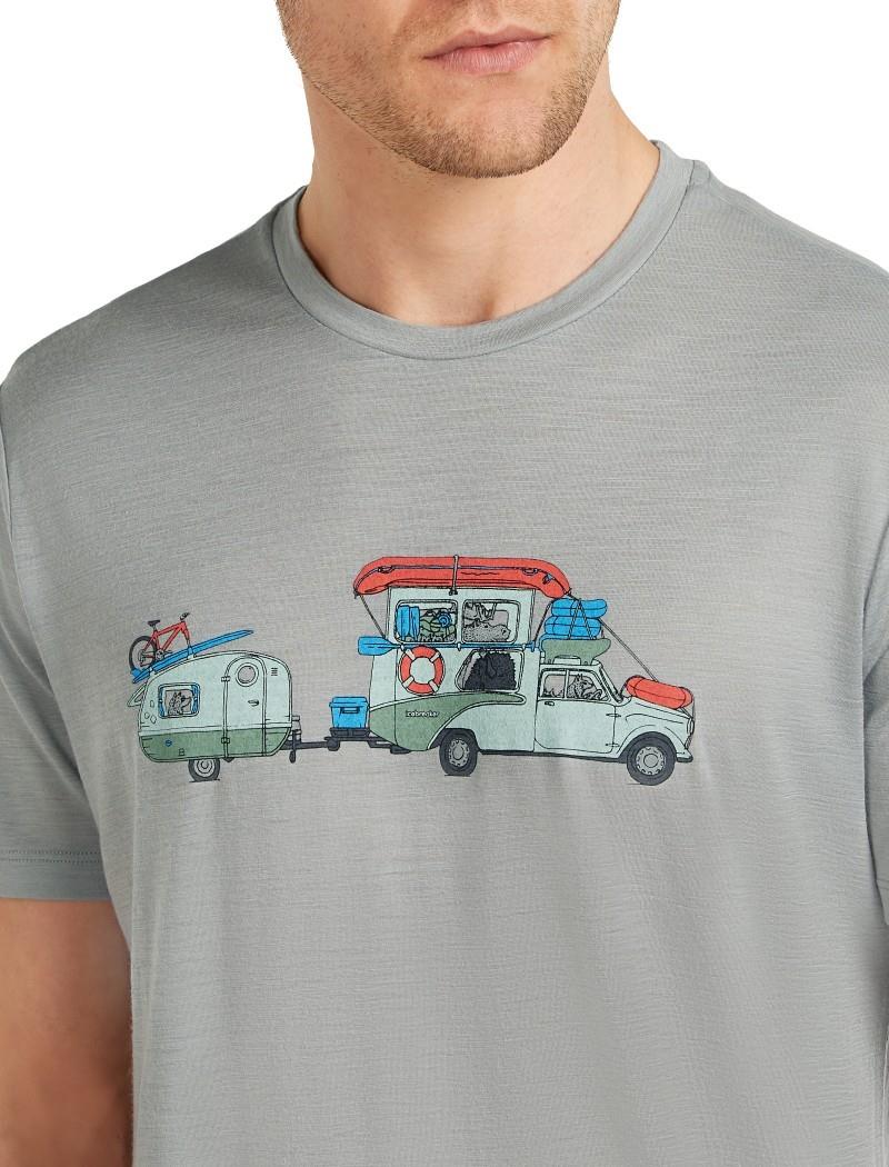 Merino 150 Tech Lite SS Tee - Transportage - Mens - proto grey 1
