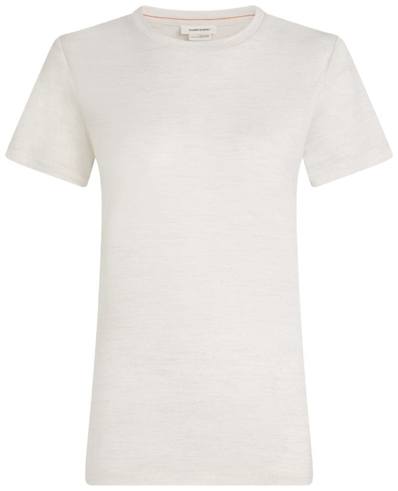 Merino 150 Tech Lite SS Tee - Womens - ecru heather 1
