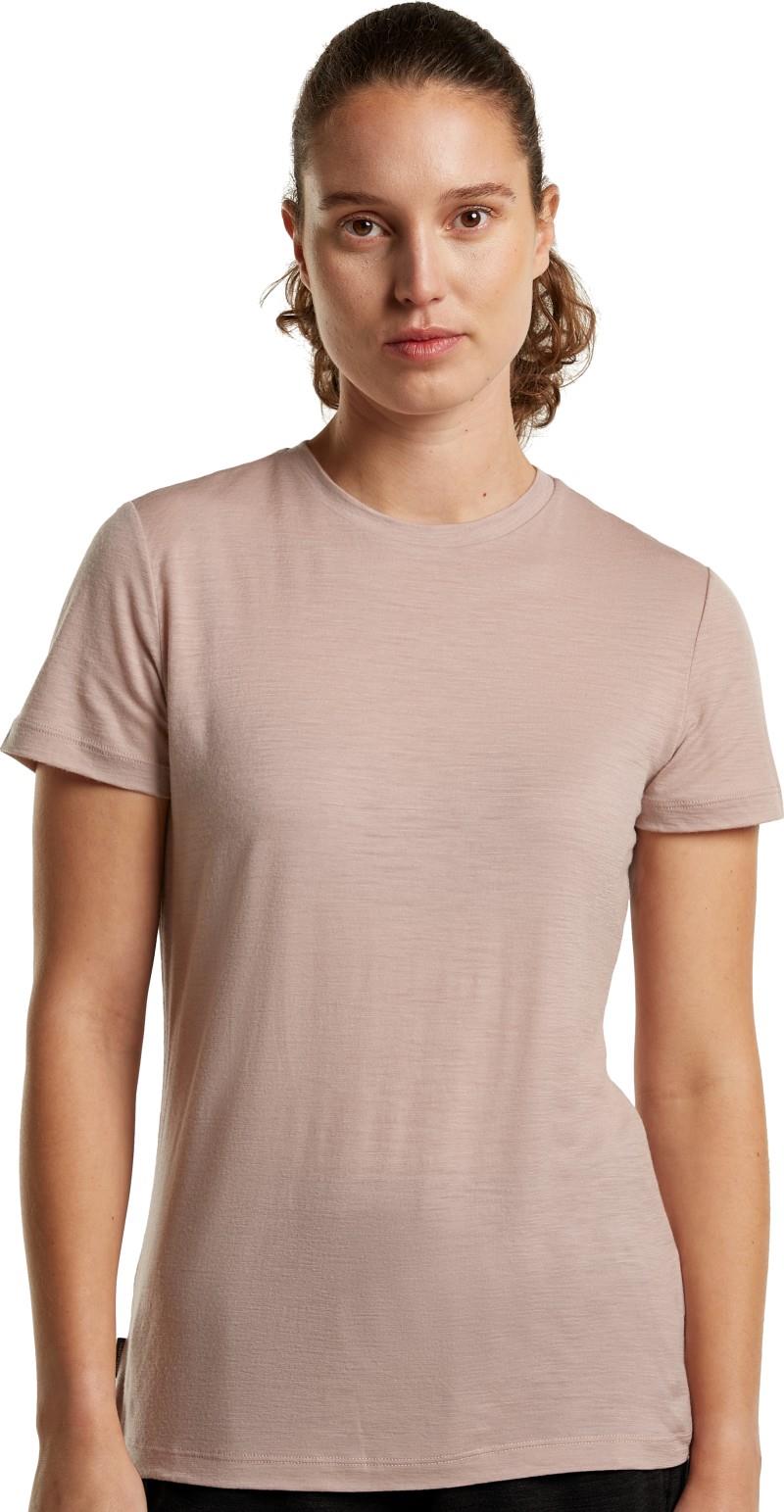Merino 150 Tech Lite SS Tee - Womens - pink quartz 1