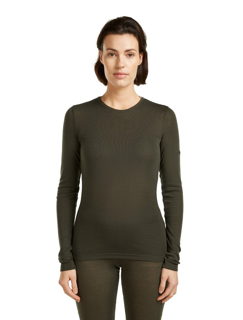 Merino 175 Everyday LS Crewe - Womens - dark loden 1