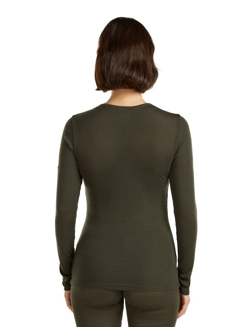 Merino 175 Everyday LS Crewe - Womens - dark loden 1