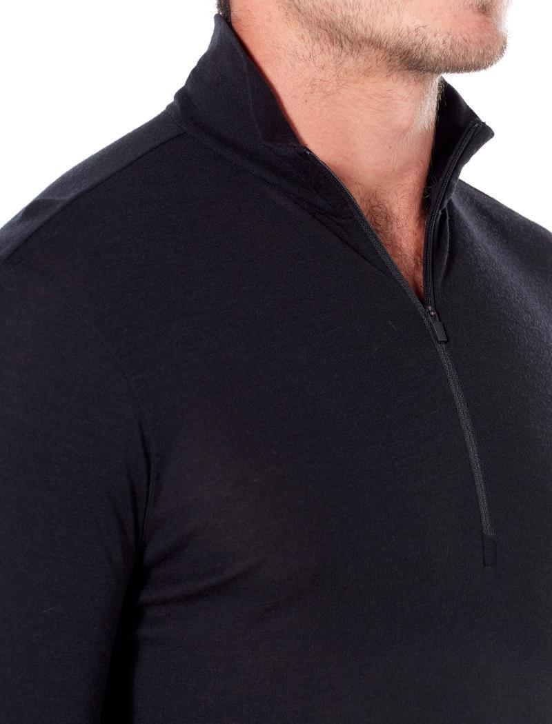 Merino 175 Everyday LS Half Zip - Mens - Black 4
