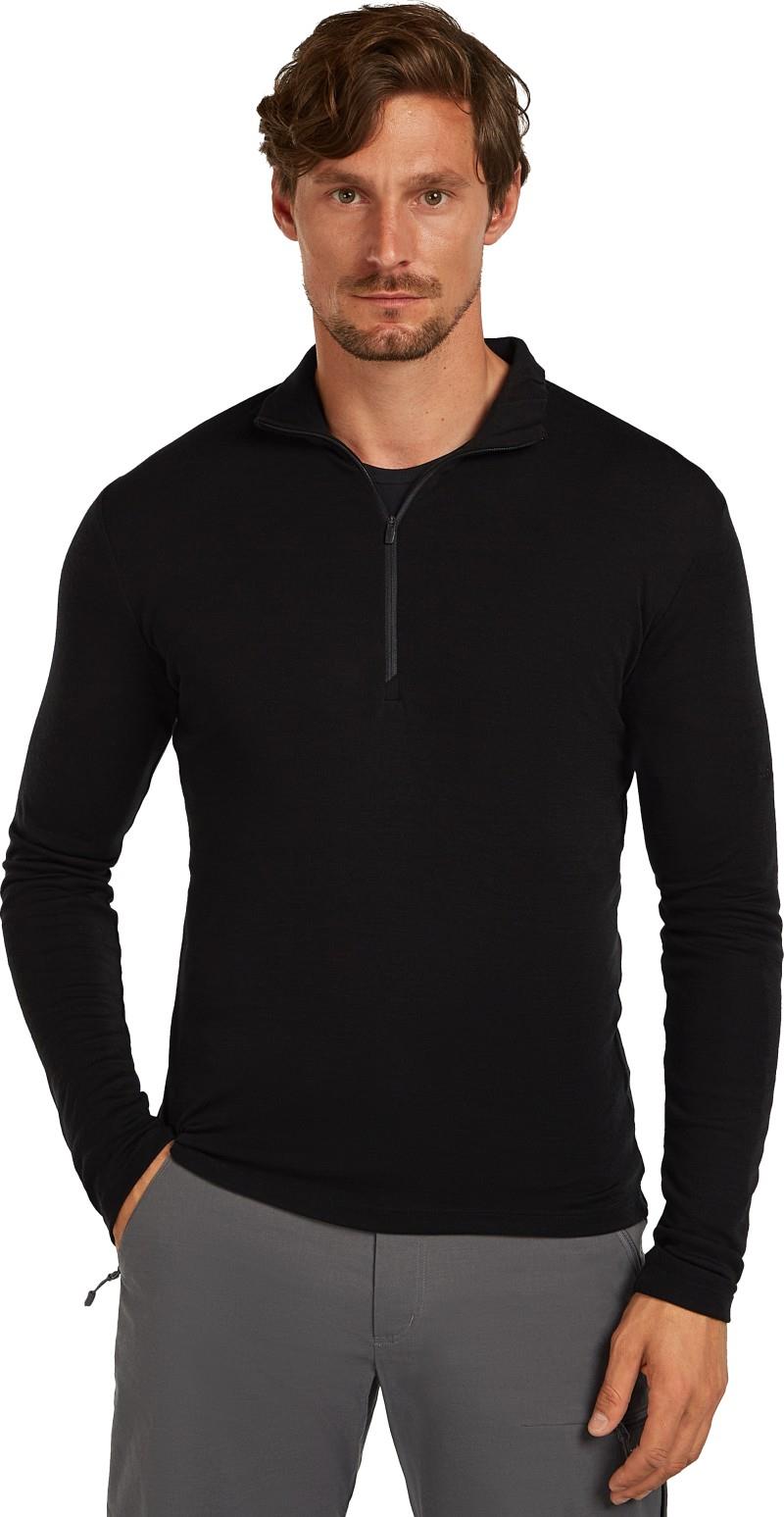 Merino 175 Everyday LS Half Zip - Mens - black 1