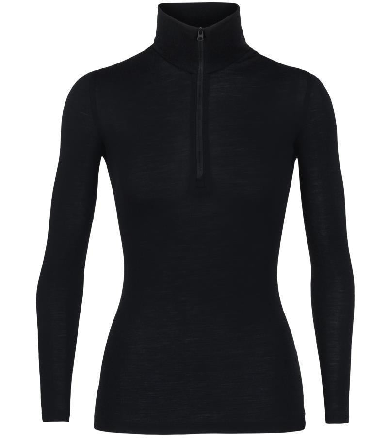 Merino 175 Everyday LS Half Zip - Womens - Black 1