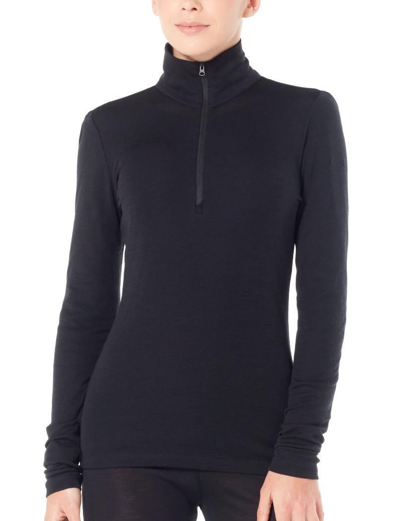 Merino 175 Everyday LS Half Zip - Womens - Black 2
