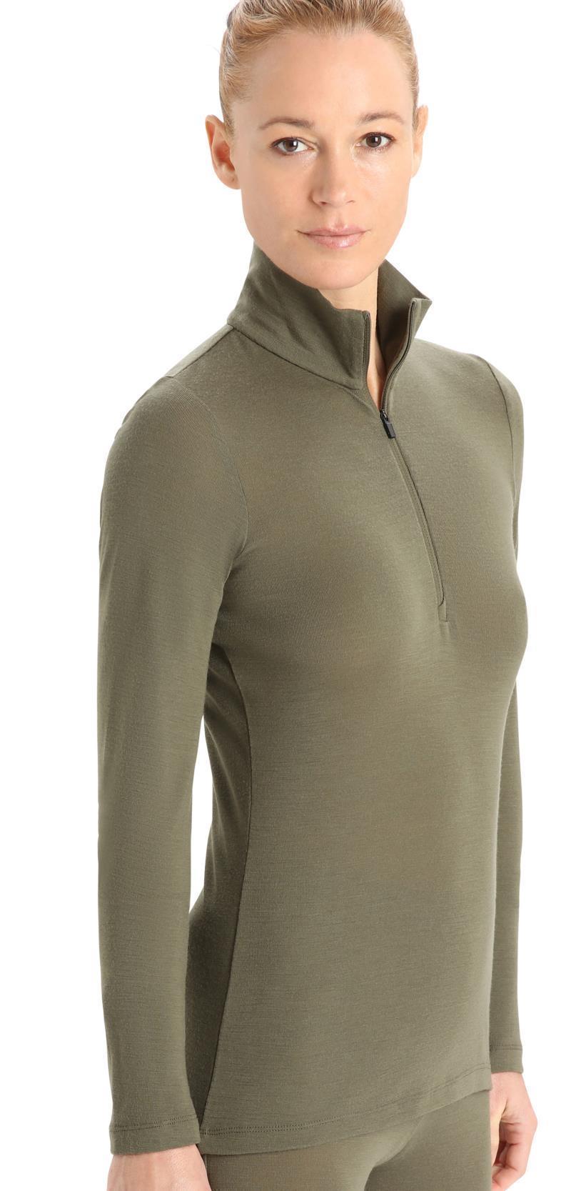 Merino 175 Everyday LS Half Zip - Womens - Loden 1