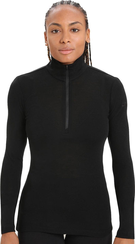Merino 175 Everyday LS Half Zip - Womens - black 1