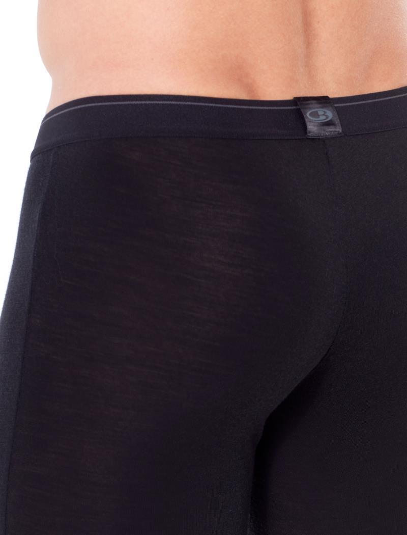 Merino 175 Everyday Leggings with Fly - Mens - Black 4