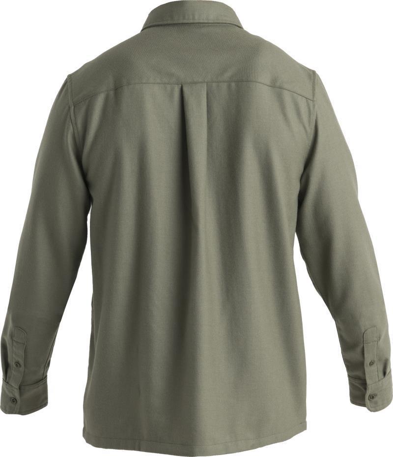 Merino 200 Dawnder LS Flannel Shirt - Mens - Loden 2