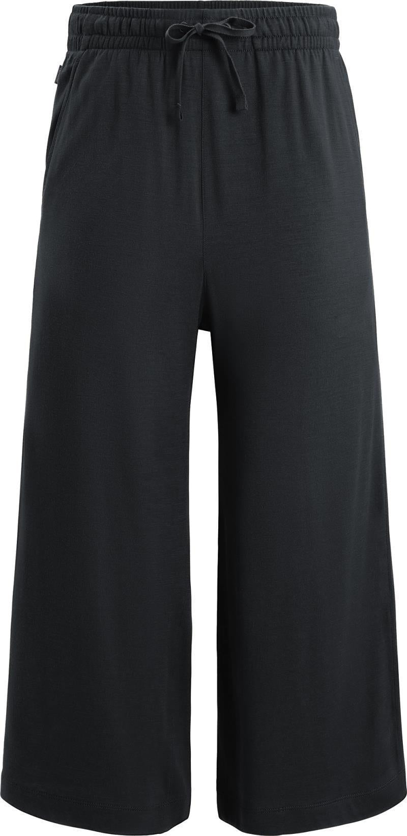 Merino 200 Granary Culottes - Womens - black 1