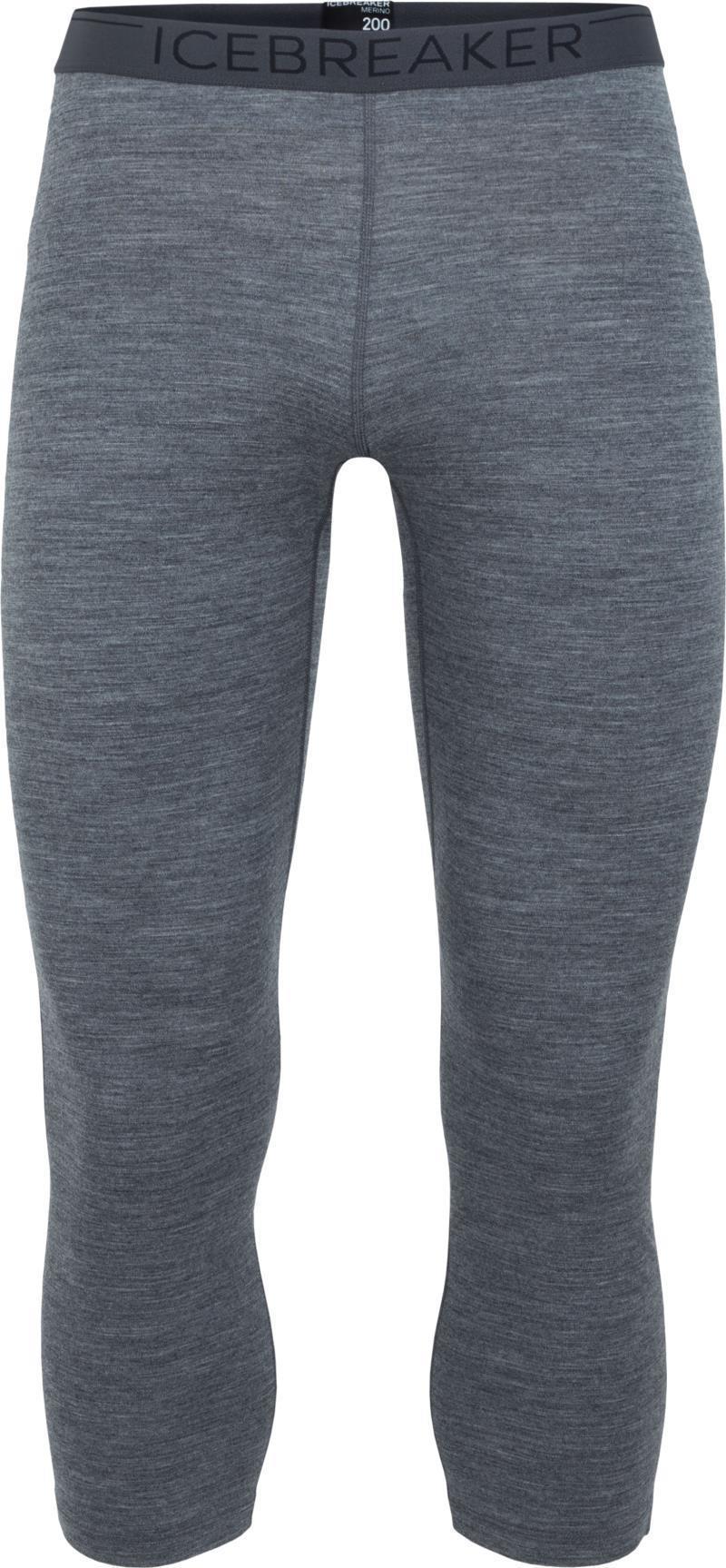 Merino 200 Oasis 3/4 Leggings - Mens - Gritstone Heather 1