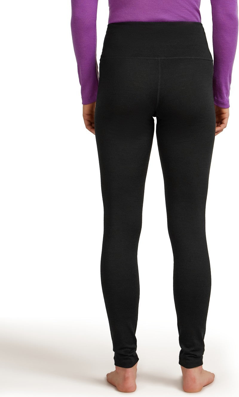 Merino 200 Oasis High Rise Leggings - Womens - black 1