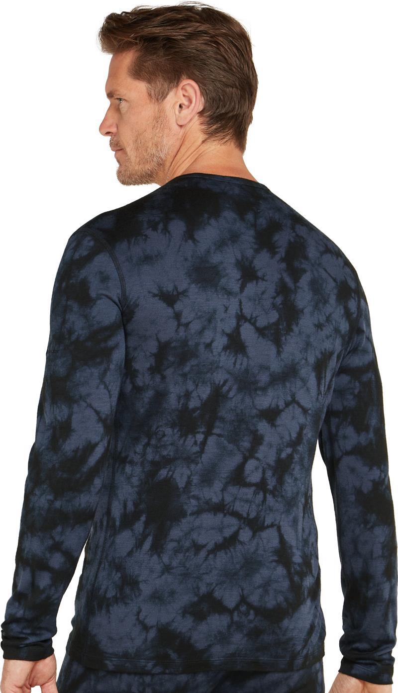 Merino 200 Oasis LS Crewe - Cloud Dye - Mens - graphite / black / cloud dye 1