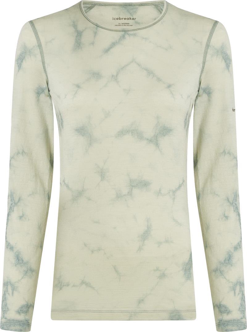 Merino 200 Oasis LS Crewe - Cloud Dye - Womens - ashen / moss / cloud dye 1