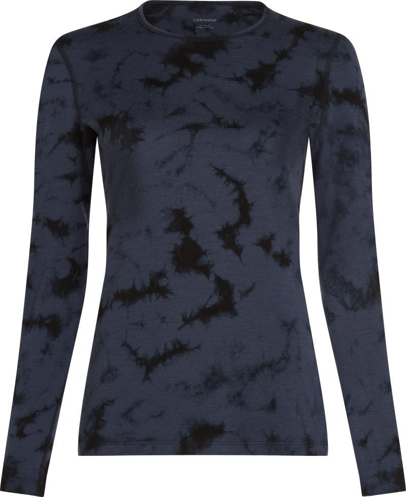 Merino 200 Oasis LS Crewe - Cloud Dye - Womens - graphite / black / cloud dye 1