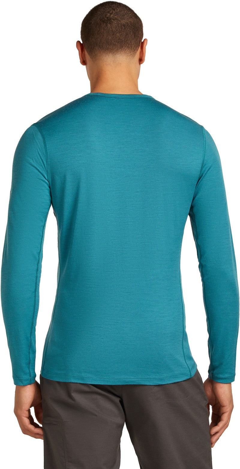 Merino 200 Oasis LS Crewe - GRX1 - Mens - topaz 1