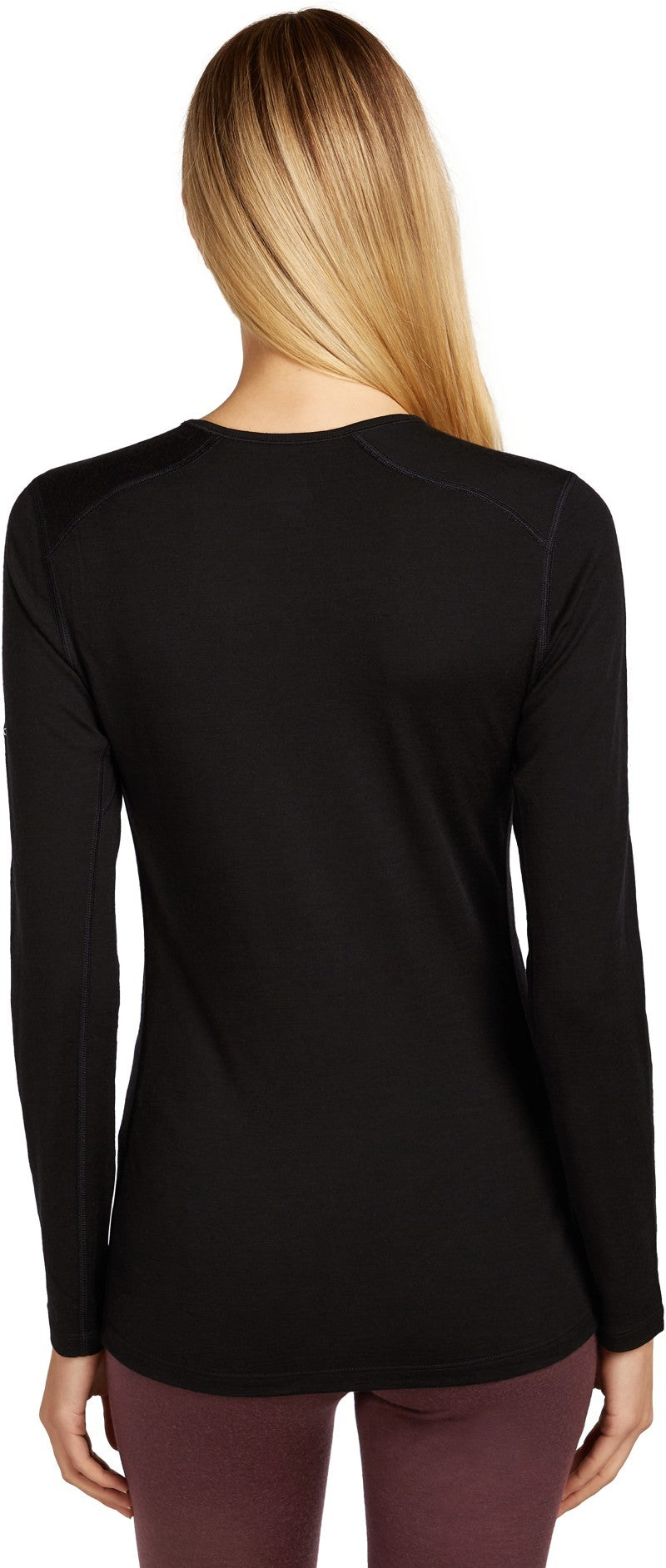 Merino 200 Oasis LS Crewe - GRX1 - Womens - black 1