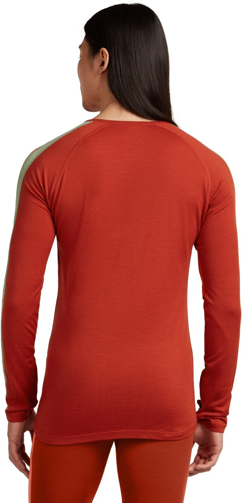 Merino 200 Oasis+ LS Crewe - Mens - agate / fervid / seaglass / cb 1