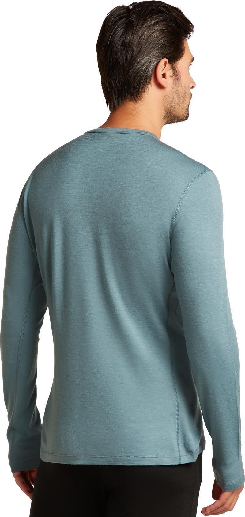 Merino 200 Oasis LS Crewe - Mens - blue ash 1