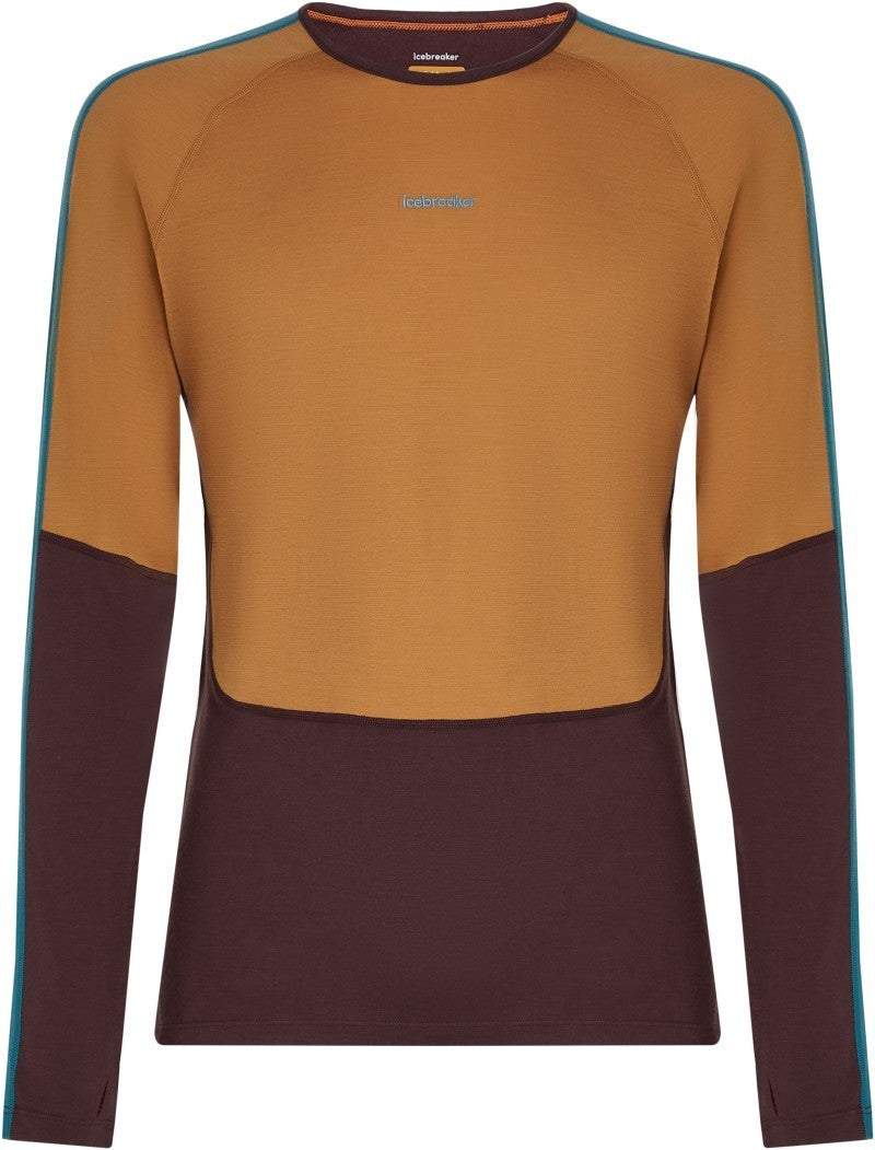 Merino 200 Oasis+ LS Crewe - Mens - java / trail / topaz / cb 1