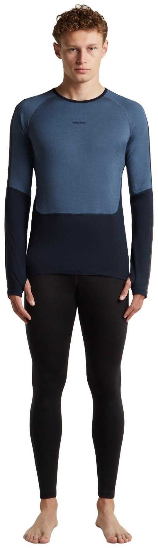 Merino 200 Oasis+ LS Crewe - Mens - midnight navy / dawn / jet heather / cb 1